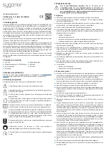 Preview for 10 page of Sygonix 2568478 Operating Instructions Manual