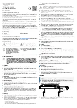 Preview for 1 page of Sygonix 2572668 Operating Instructions Manual