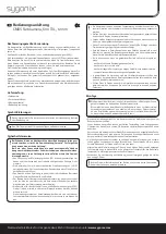 Preview for 1 page of Sygonix 377204 Operating Instructions Manual