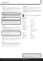 Предварительный просмотр 4 страницы Sygonix 377206 Operating Instructions Manual