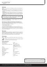 Preview for 2 page of Sygonix 420TVL Operating Instructions Manual