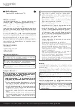 Preview for 5 page of Sygonix 420TVL Operating Instructions Manual