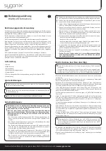 Preview for 1 page of Sygonix 43171S Operating Instructions Manual