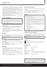 Preview for 4 page of Sygonix 43171S Operating Instructions Manual