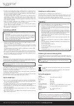 Preview for 8 page of Sygonix 43171S Operating Instructions Manual