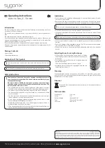 Preview for 2 page of Sygonix 43199a Operating Instructions