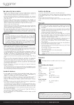 Preview for 6 page of Sygonix 43199R Operating Instructions Manual