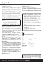 Preview for 8 page of Sygonix 43199R Operating Instructions Manual