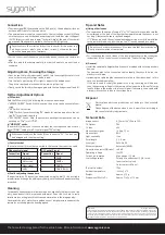 Preview for 4 page of Sygonix 43525S Operating Instructions Manual