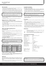 Preview for 6 page of Sygonix 43525S Operating Instructions Manual