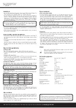 Preview for 8 page of Sygonix 43525S Operating Instructions Manual