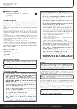 Preview for 5 page of Sygonix 43596D Operating Instructions Manual