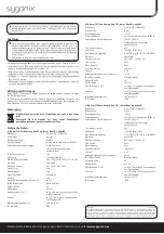 Preview for 2 page of Sygonix 540 TVL Operating Instructions Manual