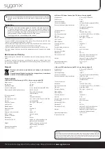 Preview for 4 page of Sygonix 540 TVL Operating Instructions Manual