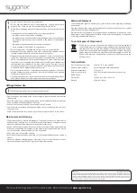 Preview for 4 page of Sygonix 551695 Operating Instructions Manual