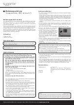 Sygonix 561368 Operating Instructions preview