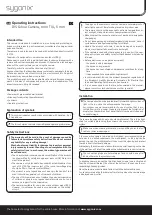 Preview for 3 page of Sygonix 59412W1 Operating Instructions Manual