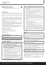 Preview for 7 page of Sygonix 59412W1 Operating Instructions Manual