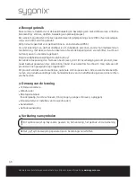 Preview for 56 page of Sygonix 680 TVL Operating Instructions Manual