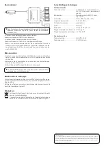 Preview for 6 page of Sygonix 751728 Operating Instructions Manual