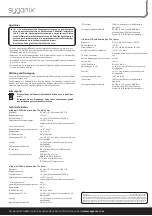 Preview for 2 page of Sygonix 751729 Operating Instructions Manual