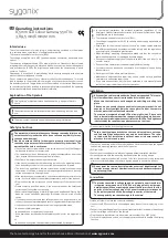 Preview for 3 page of Sygonix 751729 Operating Instructions Manual