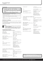 Preview for 6 page of Sygonix 751729 Operating Instructions Manual