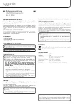 Sygonix 751848 Operating Instructions preview