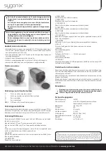 Предварительный просмотр 8 страницы Sygonix 752002 Operating Instructions Manual