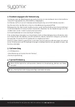 Preview for 4 page of Sygonix 754273 Operating Instructions Manual