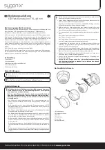 Sygonix CCD Operating Instructions Manual preview