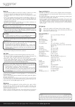 Preview for 2 page of Sygonix CCD Operating Instructions Manual