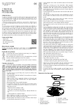 Предварительный просмотр 5 страницы Sygonix GL-3107 Operating Instructions Manual