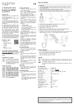 Preview for 2 page of Sygonix IP65 Operating Instructions