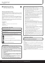 Preview for 1 page of Sygonix Maido Operating Instructions Manual