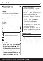 Preview for 3 page of Sygonix Maido Operating Instructions Manual