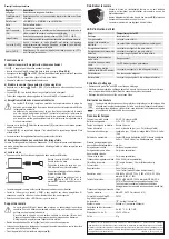 Preview for 6 page of Sygonix Starlight 720P Operating Instructions Manual