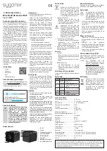 Sygonix SY-4479734 Operating Instructions preview