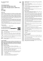 Preview for 3 page of Sygonix SY-4504970 Operating Instructions Manual