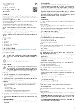 Preview for 3 page of Sygonix SY-4696498 Operating Instructions Manual