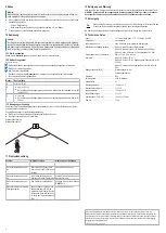 Preview for 2 page of Sygonix SY-4715526 Operating Instructions Manual