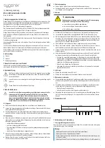 Предварительный просмотр 1 страницы Sygonix SY-4723732 Operating Instructions Manual