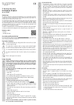 Предварительный просмотр 3 страницы Sygonix SY-4750518 Operating Instructions Manual