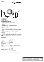 Предварительный просмотр 2 страницы Sygonix SY-4777282 Operating Instructions Manual