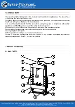 Предварительный просмотр 5 страницы Sykes-Pickavant 53436000 User & Maintenance Manual