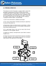 Предварительный просмотр 13 страницы Sykes-Pickavant 53436000 User & Maintenance Manual