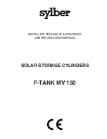 sylber F-TANK MV 150 User Manual preview