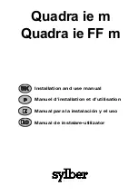 Preview for 1 page of sylber Quadra ie FF m Installation And Use Manual