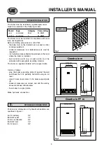 Preview for 4 page of sylber Quadra ie FF m Installation And Use Manual