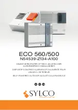 SYLCO ECO 500 Instructions Manual preview